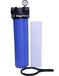 Jumbo Bag Filter 20" - 1 1/2" Pipe Size - 20 Micron