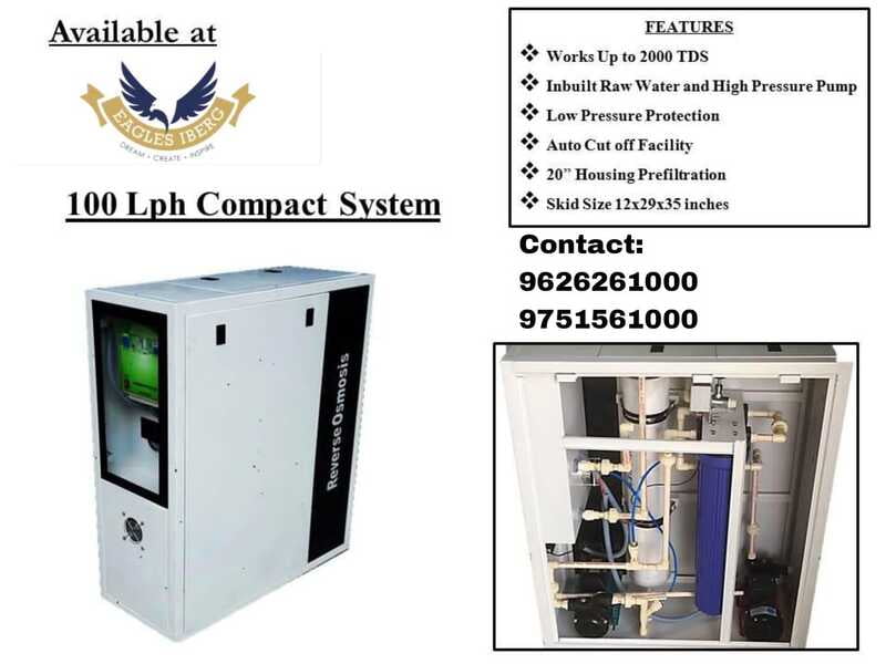 RO 100 LPH Compact - Cabinet RO 100 LPH Compact - Cabinet
