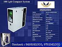 RO 100 LPH Compact - Cabinet RO 100 LPH Compact - Cabinet